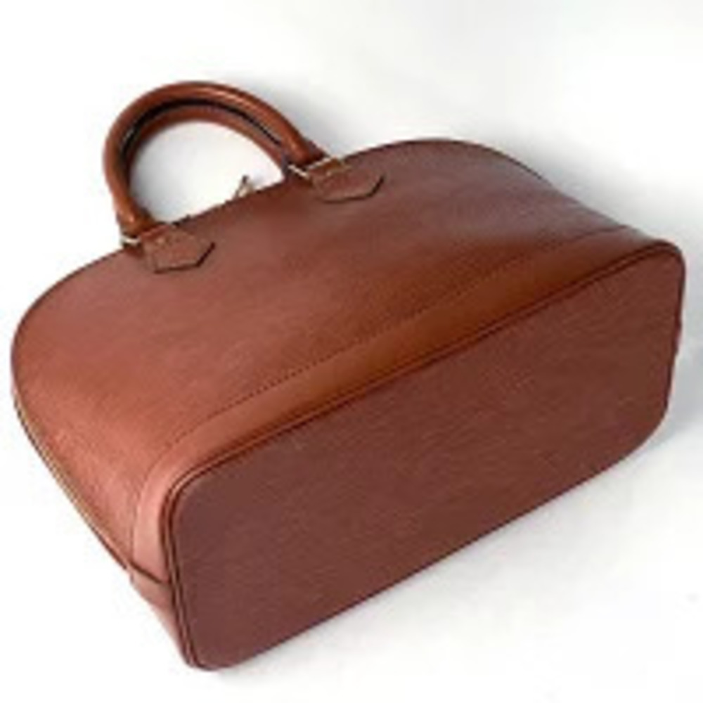 Louis Vuitton Kenya Brown handbag leather Alma Epi
